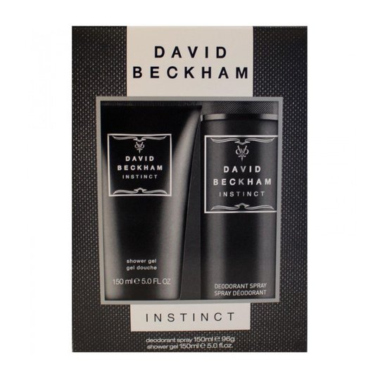 David Beckham - Instinct Deo Spray 150 ml + Shower Gel 150 ml - Giftset