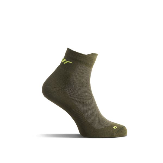 Solid Gear Light Performance Sock Low Sukat matalavartinen, vihreä, 2 kpl Koko 35-38