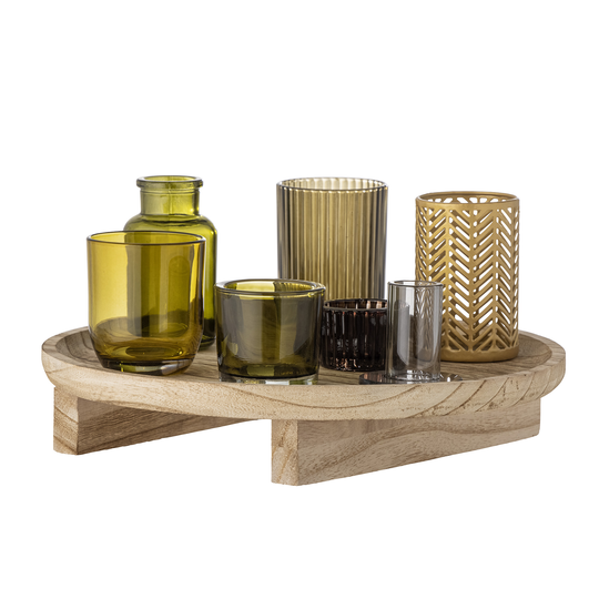 Bloomingville - Sanga Tray w/Votive - 8 pcs (82054270)