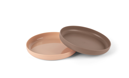 Dantoy - Tiny Biobased Plate Set - MoccaΝde (6242)