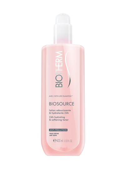 Biosource lotion -kasvovesi kuivalle iholle 400 ml