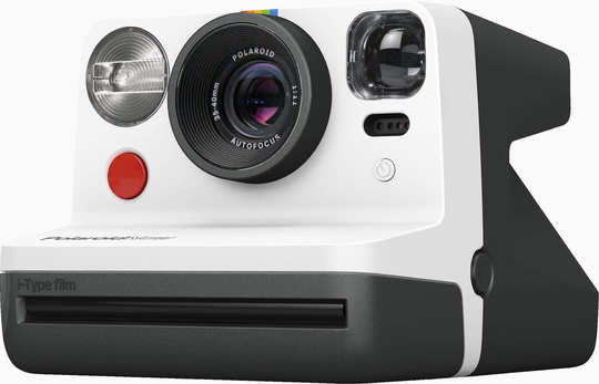 Polaroid - Now Point&Shoot Camera - Black/White