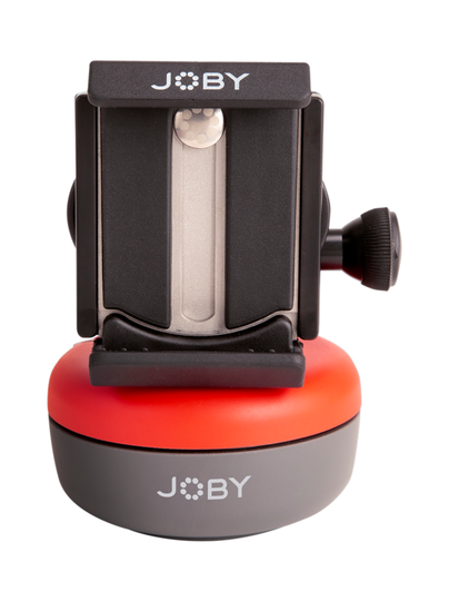 Joby spin phone mount kit -moottoroitu puhelinalusta ja puhelinpidike