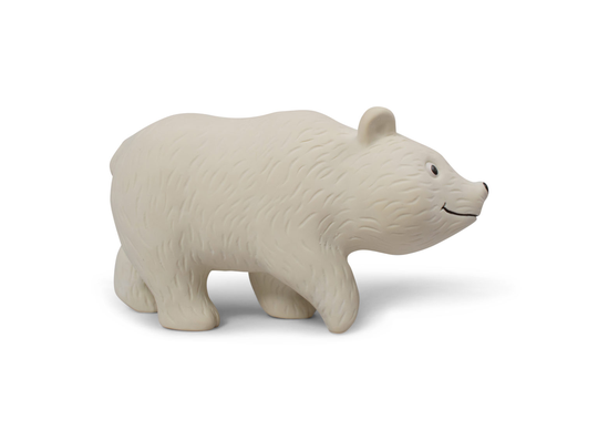 Filibabba - Teether in natural rubber - Polly the Polar Bear (FI-02295)