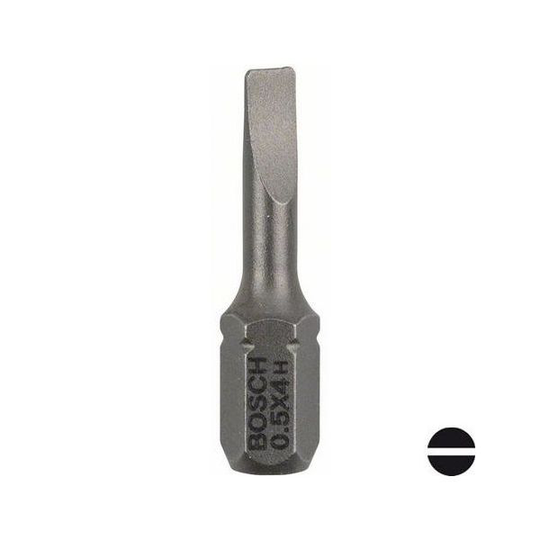 Bosch S Ruuvikärjet S0,5x4,0 3kpl 25mm