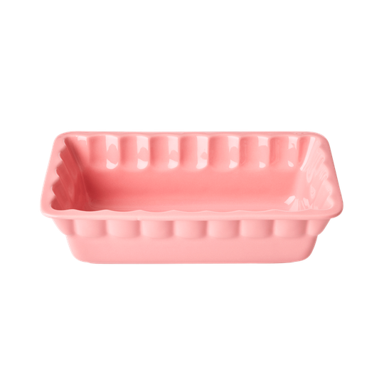 Rice - Stoneware Oven Dish in Pink - Medium