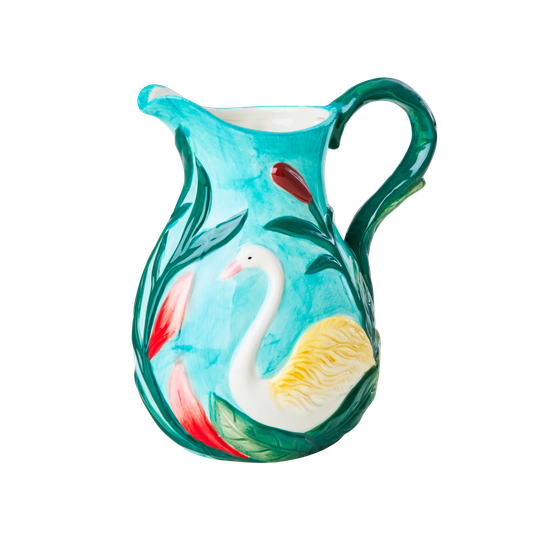 Rice - Ceramic Vase Swan