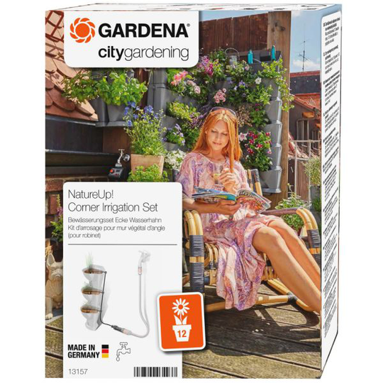 Gardena NatureUp! Kastelusarja pystysuorille kulmakasvatuslaatikoille