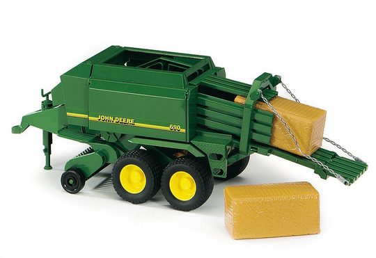 Bruder - John Deere iso paalain (bruder 02017)