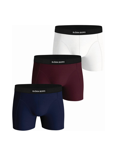 Premium cotton stretch -bokserit 3-pack