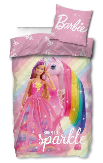 Bed Linen - Adult size 140 x 200 cm - Barbie (1999276)
