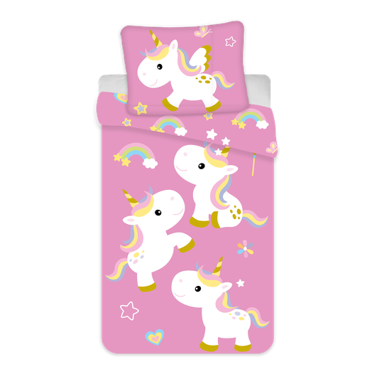 Bed Linen - Adult Size 140 x 200 cm - Unicorn (1000324)