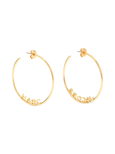 Oversized metal hoops -korvakorut