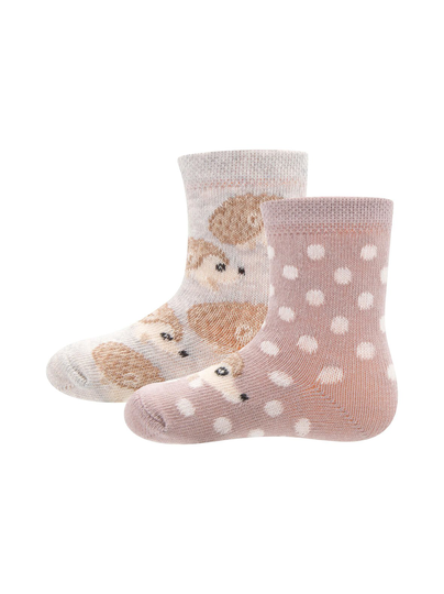 Hedgehogs-sukat 2-pack