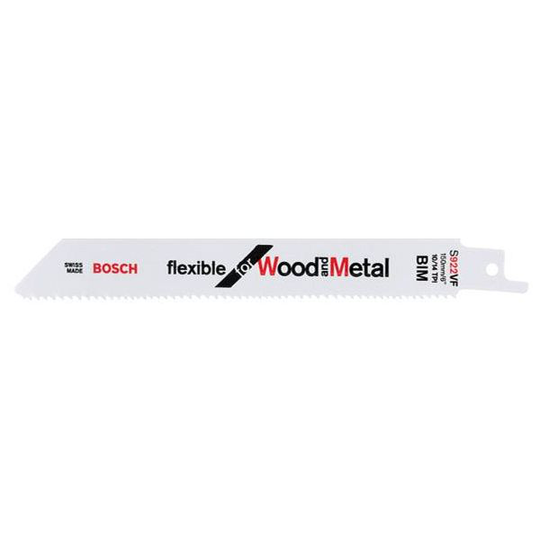 Bosch Flexible for Wood and Metal Puukkosahanterä 150mm, 2 kpl