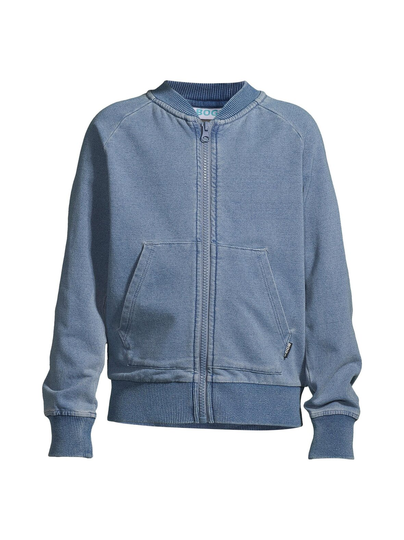 Marcus fake denim bomber -takki