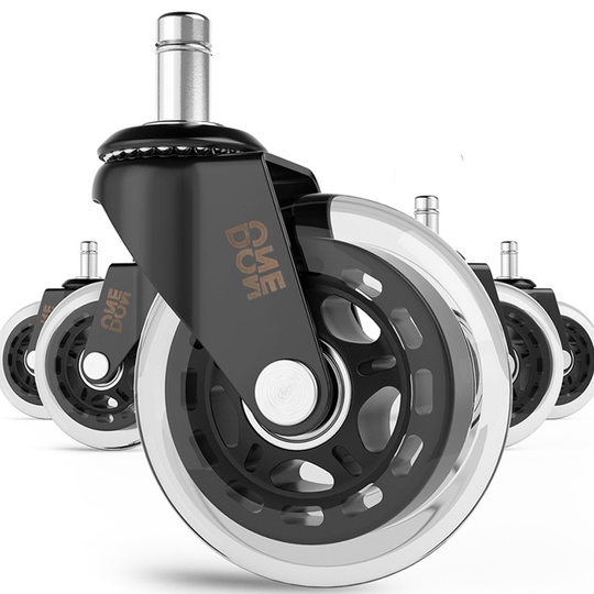 DON ONE - GCW750 Gaming Chair Wheelset 3" - Black
