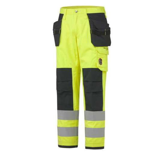 Helly Hansen Workwear Aberdeen 76476-369 Työhousut huomioväri, keltainen/graniitinharmaa C58